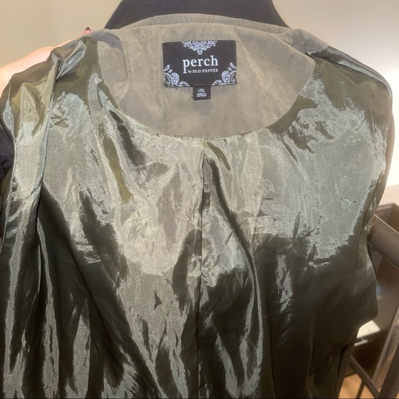 Cute Perch by Blu-Pepper jacket tie waist - Picture 9 of 9